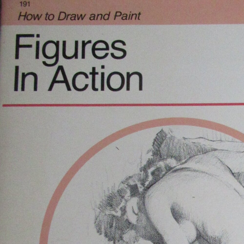 Figures in Action, Vintage/Retro, Art book, Life Drawing, how to Draw, Nudity
